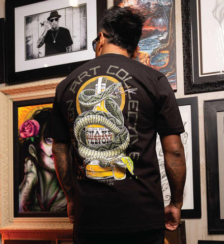Sullen Snake Venom Tee Black