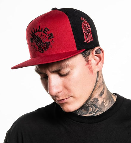 Sullen Afterlife Snapback Red