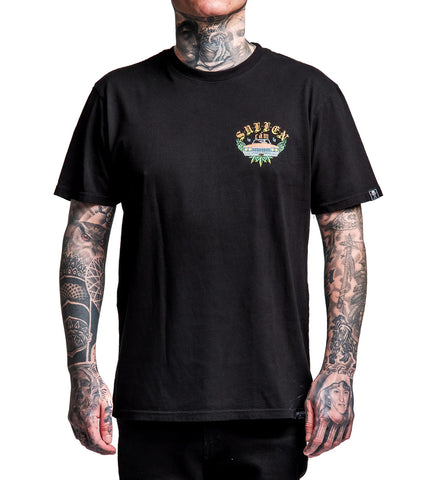 Sullen Burn It Down Tee Black
