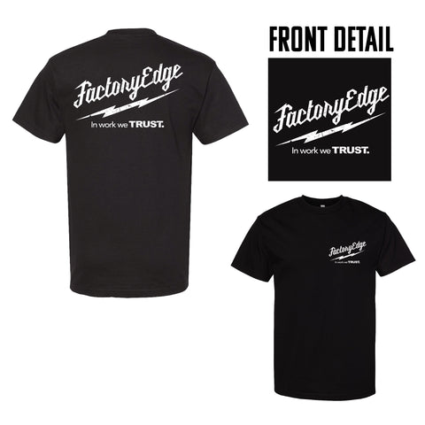 Factory Edge Mens Milwork T Shirt Black