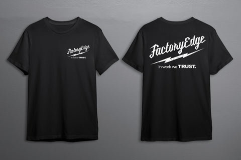 Factory Edge Mens Milwork T Shirt Black