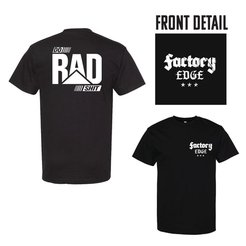 Factory Edge Mens CAT DRS T Shirt Black