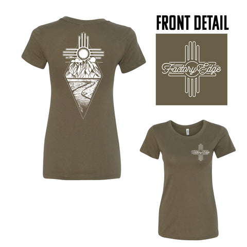 Factory Edge Womens Zia Diamond T Shirt