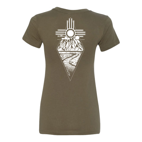 Factory Edge Womens Zia Diamond T Shirt