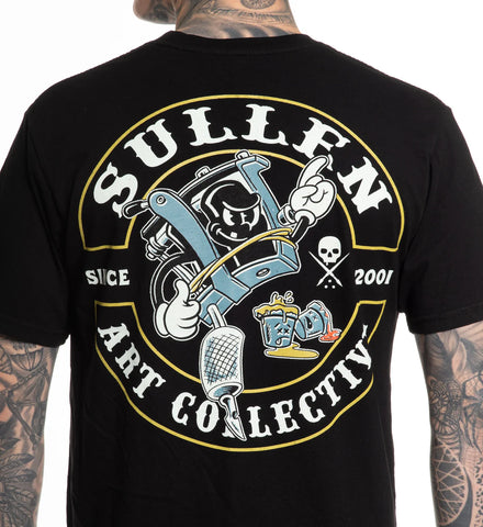 Sullen Ink Slayers Tee Black