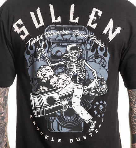 Sullen Knuckle Busters Tee Black