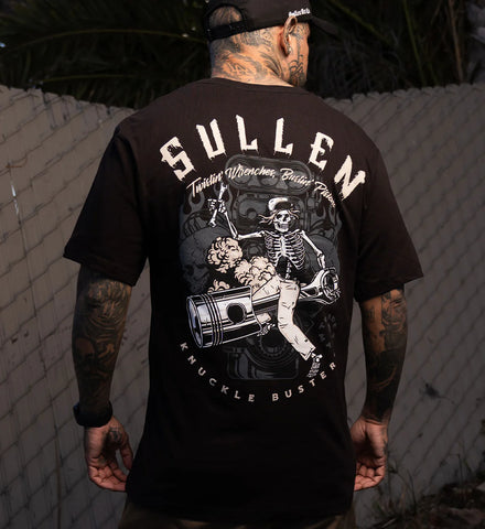 Sullen Knuckle Busters Tee Black