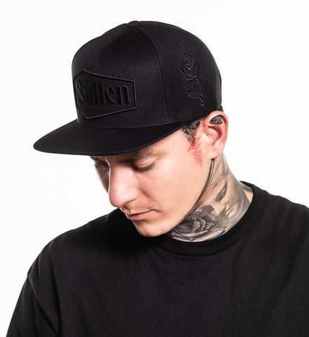 Sullen Last Rites Snapback Black