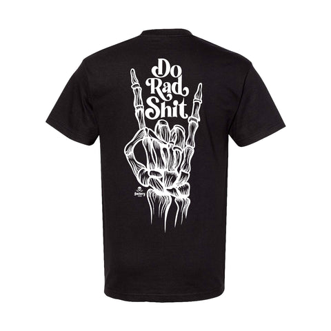 Factory Edge Mens Rock On Premium T Shirt Black