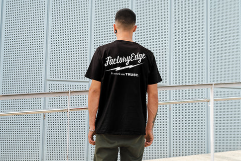 Factory Edge Mens Milwork T Shirt Black