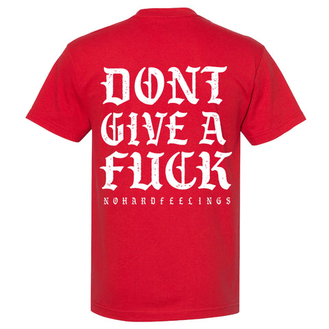 NHF Mens DGAF T Shirt Red