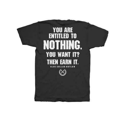 Outlaw Threadz Nothing Tee Black