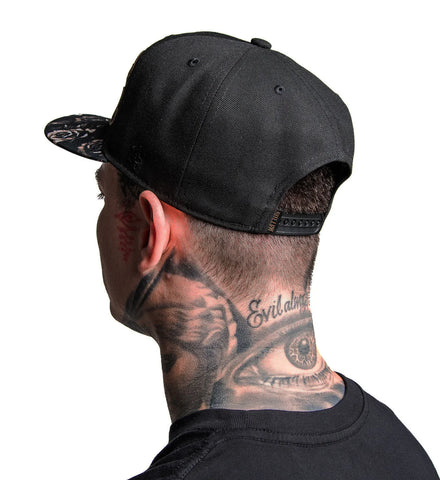 Sullen Pena Snapback Black