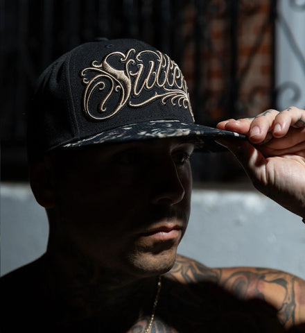 Sullen Pena Snapback Black