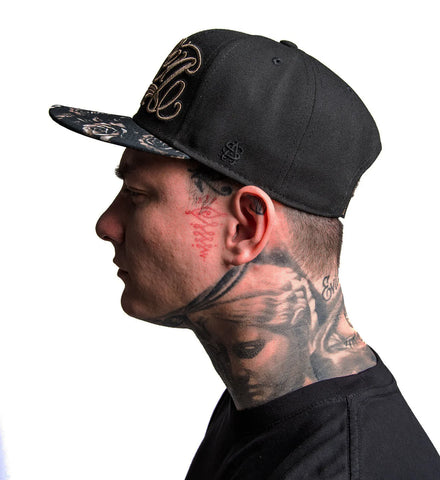 Sullen Pena Snapback Black