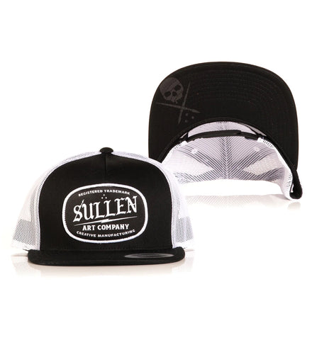 Sullen Supply Trucker Black/White