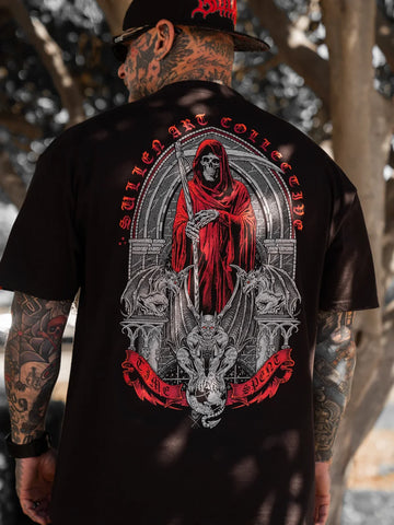 Sullen Time Spent Tee Black