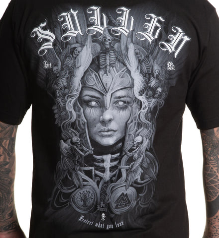 Sullen Valkyrie Tee Black