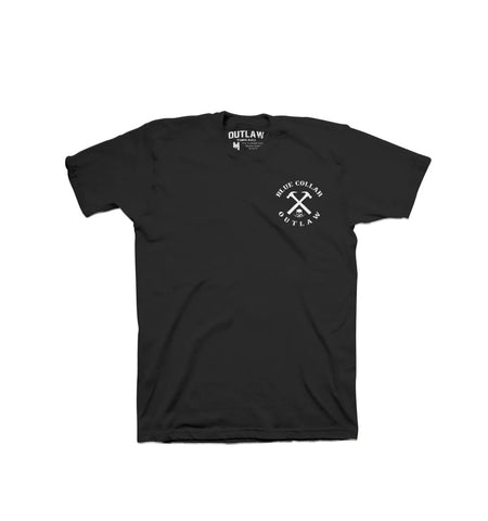 Outlaw Threadz Work Harder Tee Black