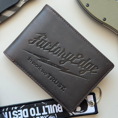 Factory Edge Milwork Leather Wallet Brown
