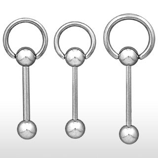 Slave Ring Barbell 316L Surgical Steel