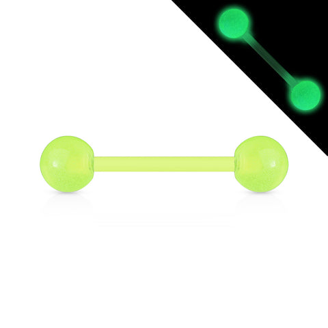 Bio Flex Flexible Barbell w/ Glow In The Dark Ball