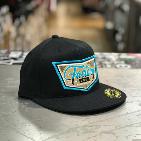 Factory Edge Mens Single Cab 210 Flexfit Hat Black